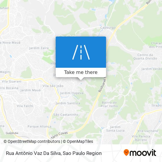 Rua Antônio Vaz Da Silva map