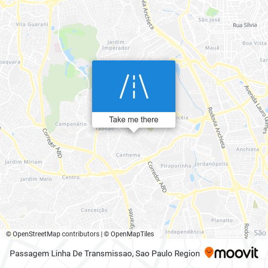 Passagem Linha De Transmissao map