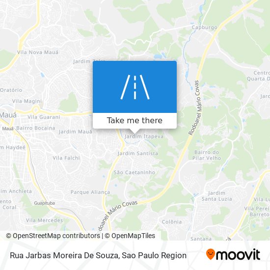 Rua Jarbas Moreira De Souza map