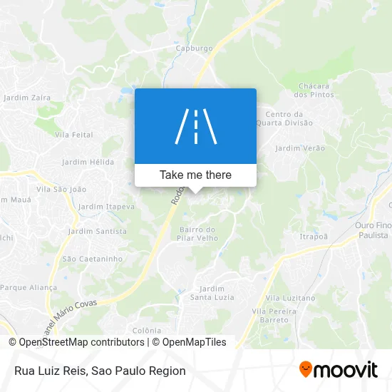 Rua Luiz Reis map