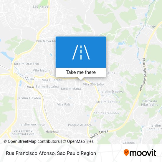 Rua Francisco Afonso map