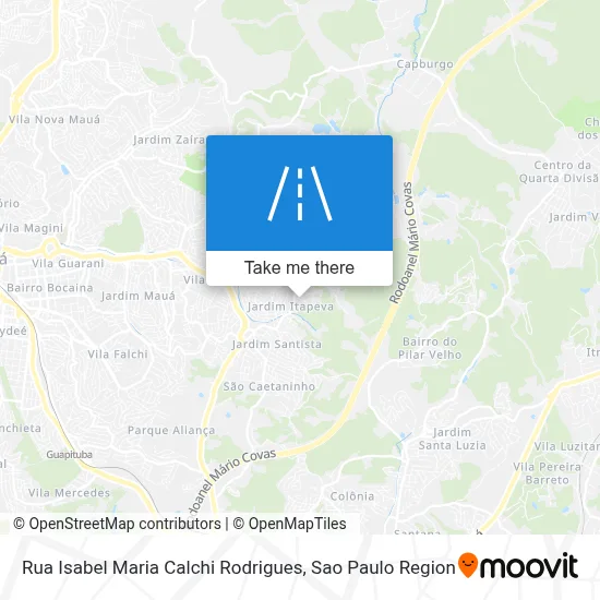 Rua Isabel Maria Calchi Rodrigues map
