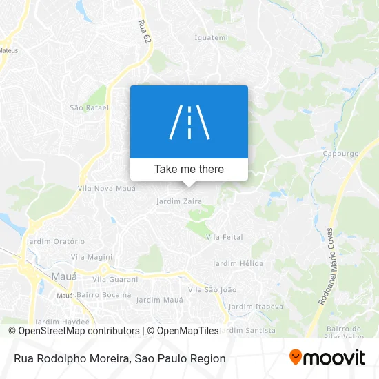 Rua Rodolpho Moreira map