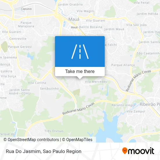 Rua Do Jasmim map
