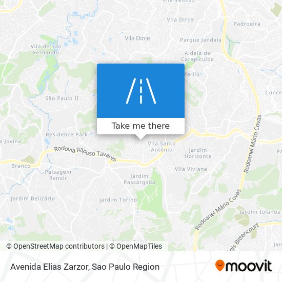 Mapa Avenida Elias Zarzor