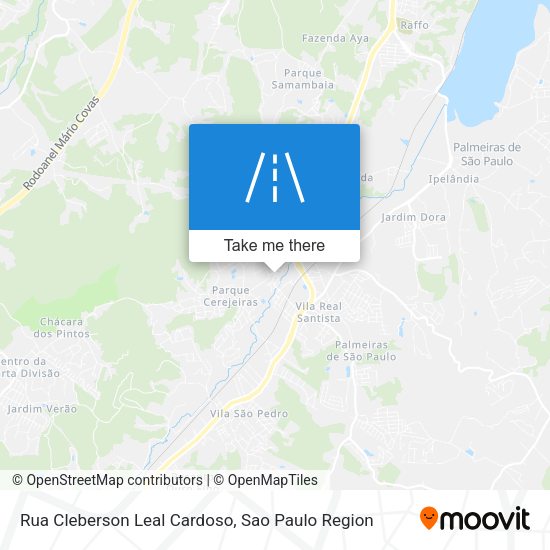 Rua Cleberson Leal Cardoso map