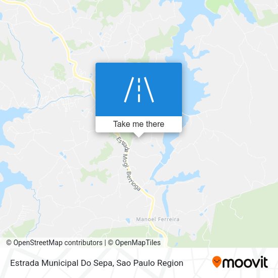 Estrada Municipal Do Sepa map