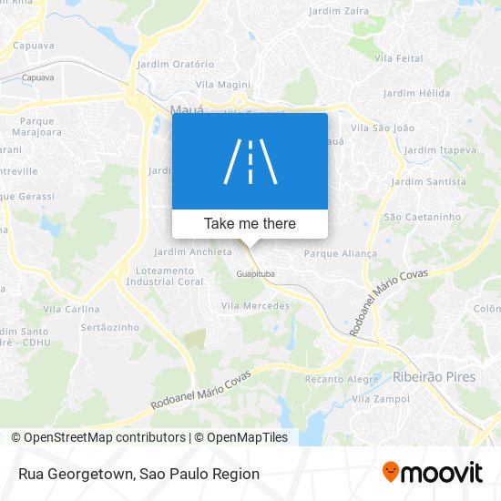 Rua Georgetown map