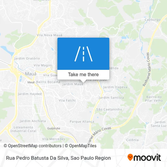 Rua Pedro Batusta Da Silva map