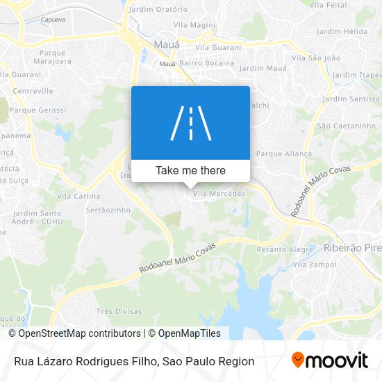 Rua Lázaro Rodrigues Filho map