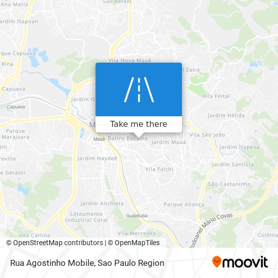 Rua Agostinho Mobile map