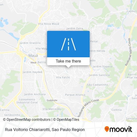 Rua Voltorio Chiariarotti map