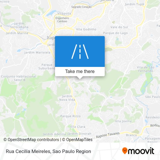 Rua Cecilia Meireles map
