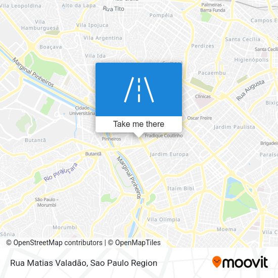 Rua Matias Valadão map
