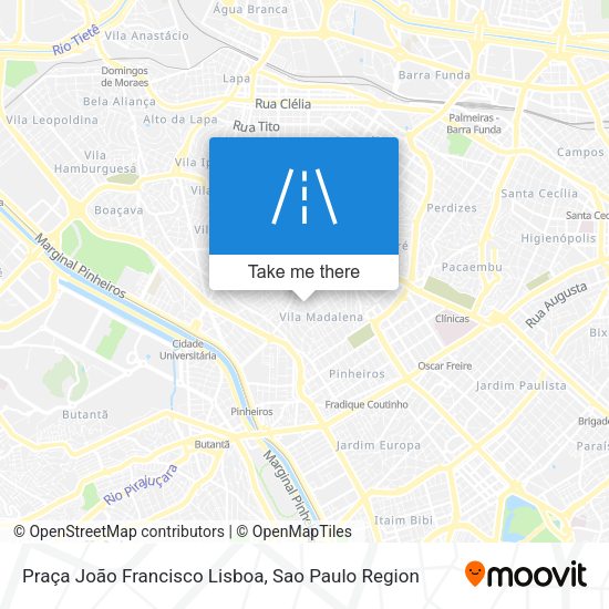Praça João Francisco Lisboa map