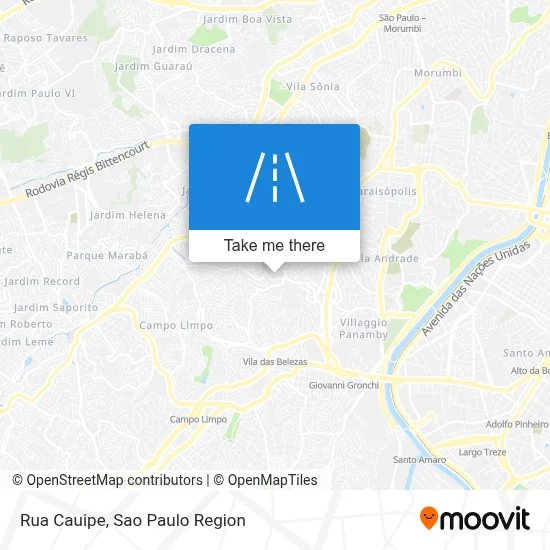 Rua Cauipe map