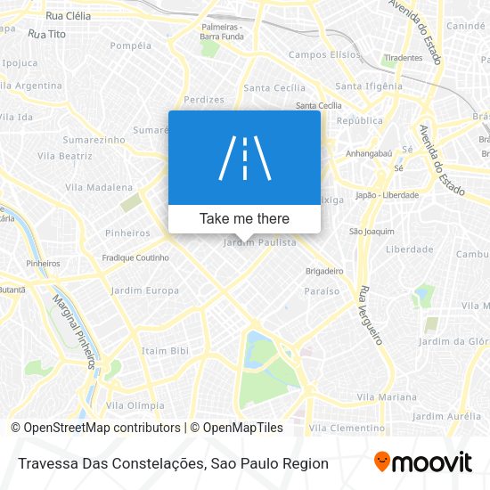 Travessa Das Constelações map