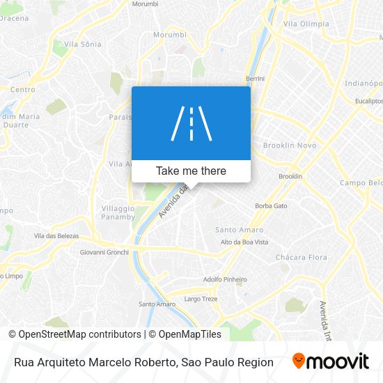 Rua Arquiteto Marcelo Roberto map