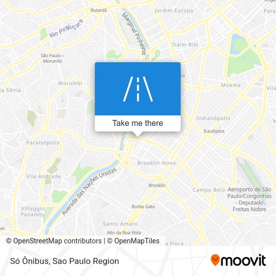 Só Ônibus map