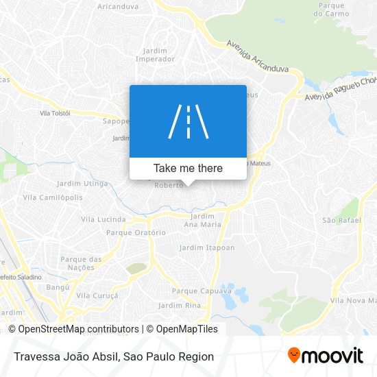 Travessa João Absil map