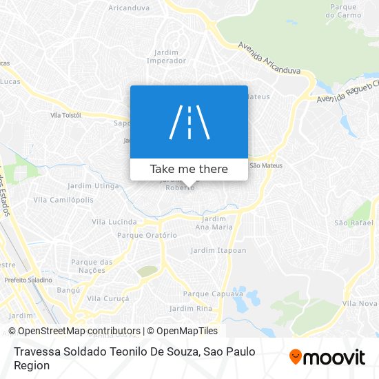 Travessa Soldado Teonilo De Souza map