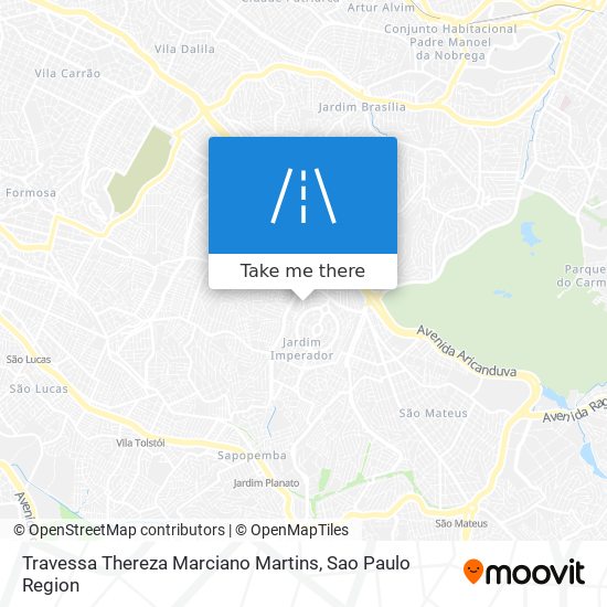 Travessa Thereza Marciano Martins map