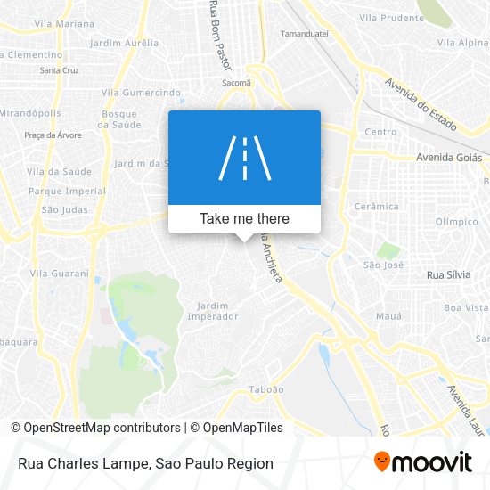 Rua Charles Lampe map