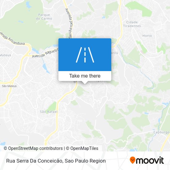 Rua Serra Da Conceicão map