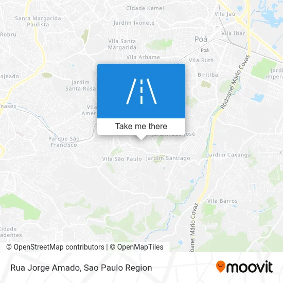 Rua Jorge Amado map