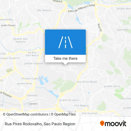 Rua Pires Rodovalho map