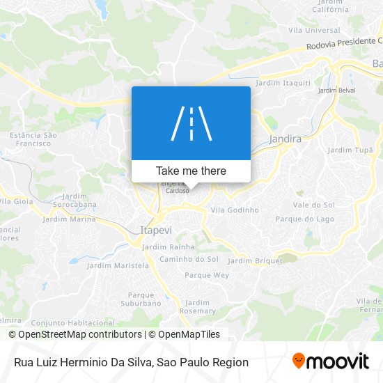 Rua Luiz Herminio Da Silva map