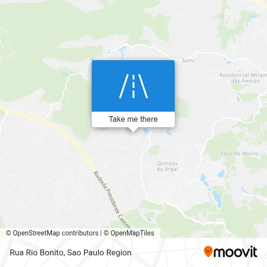 Rua Rio Bonito map