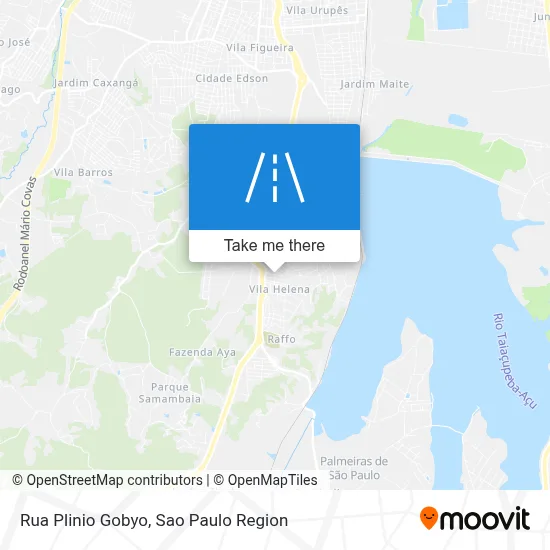 Rua Plinio Gobyo map