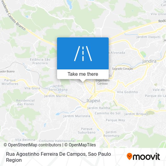 Rua Agostinho Ferreira De Campos map