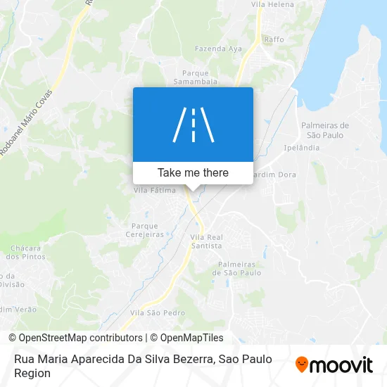 Rua Maria Aparecida Da Silva Bezerra map
