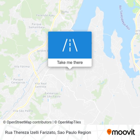 Rua Thereza Izelli Farizato map