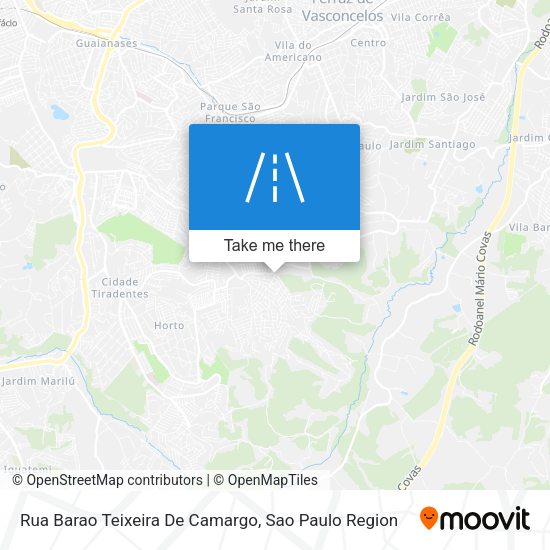 Rua Barao Teixeira De Camargo map