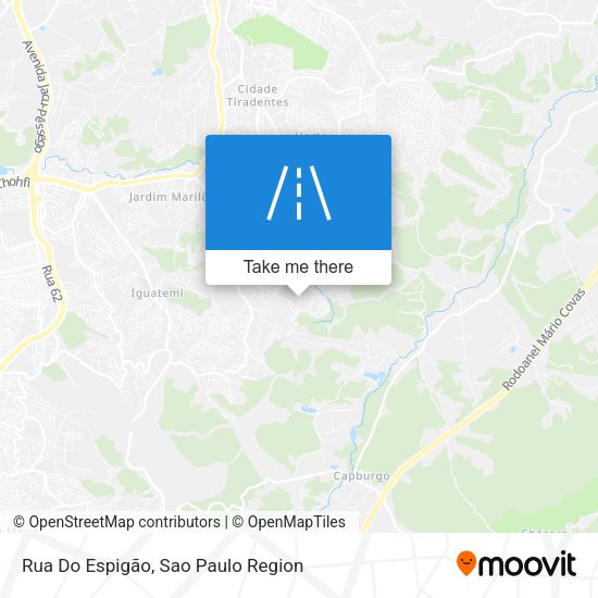 Rua Do Espigão map