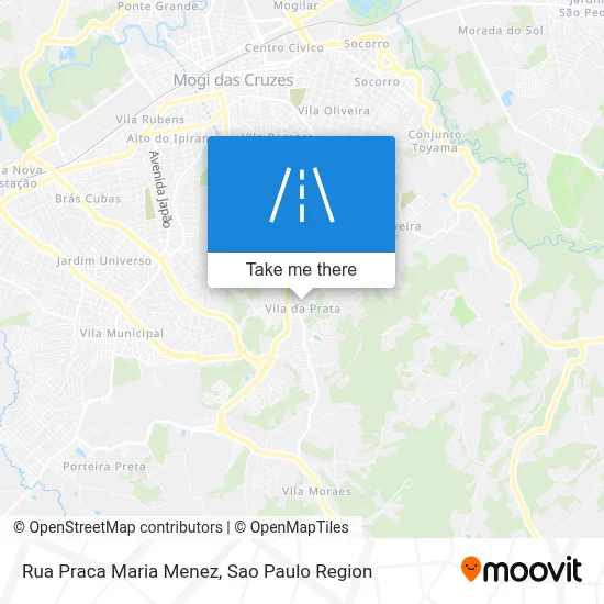 Rua Praca Maria Menez map