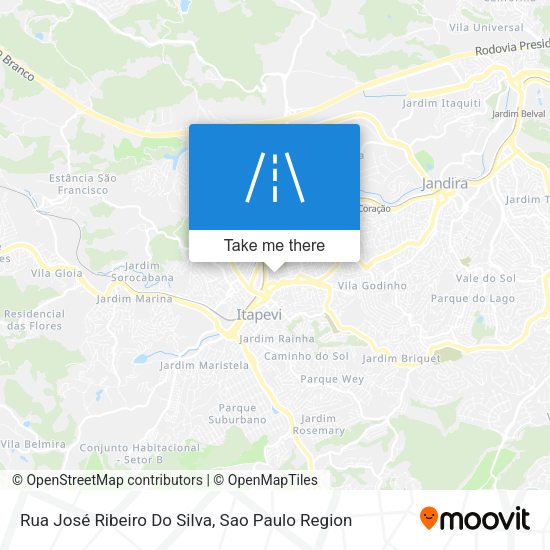 Rua José Ribeiro Do Silva map