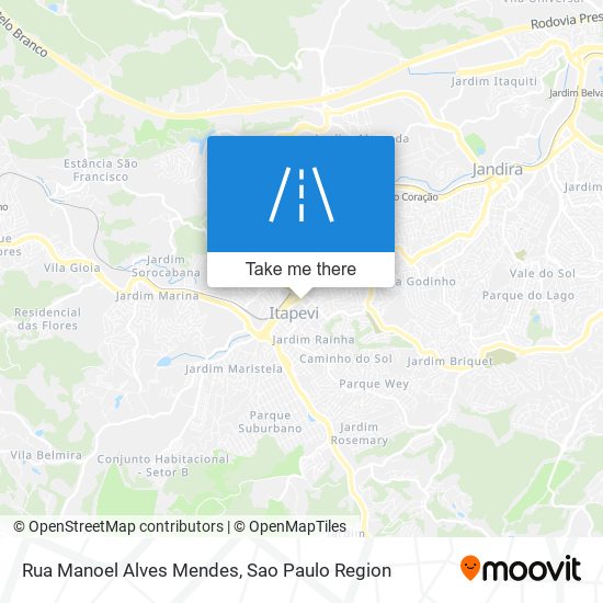 Rua Manoel Alves Mendes map