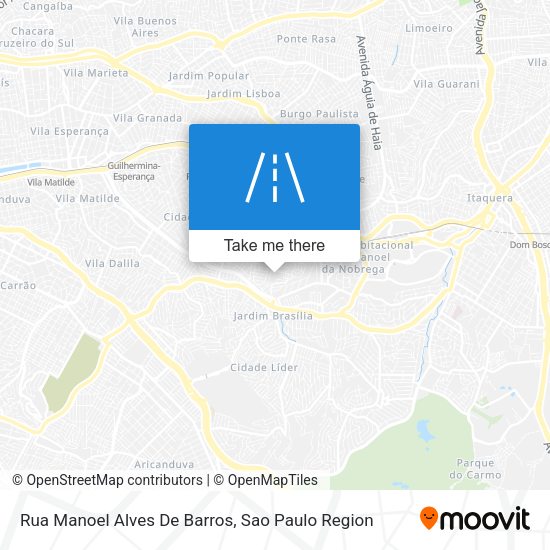 Rua Manoel Alves De Barros map