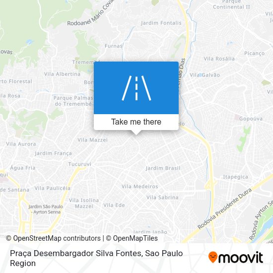 Praça Desembargador Silva Fontes map