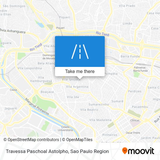 Travessa Paschoal Astolpho map