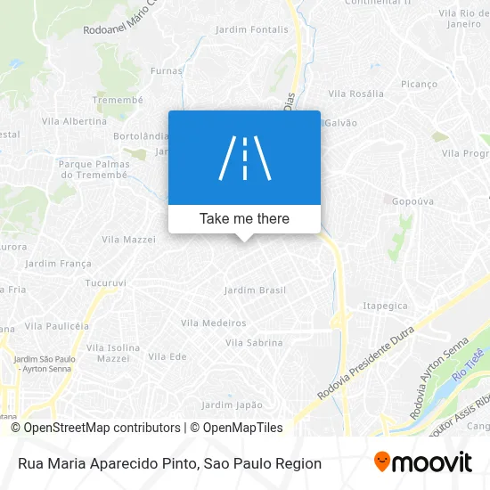 Rua Maria Aparecido Pinto map