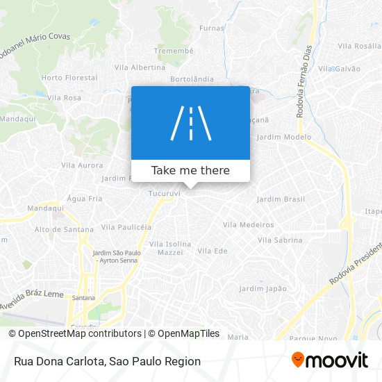 Rua Dona Carlota map