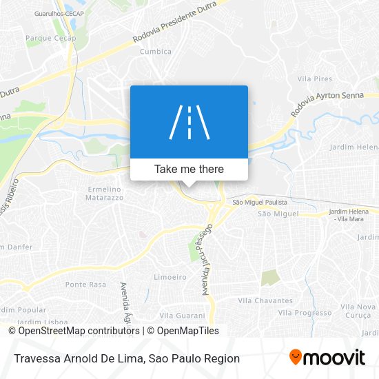 Travessa Arnold De Lima map