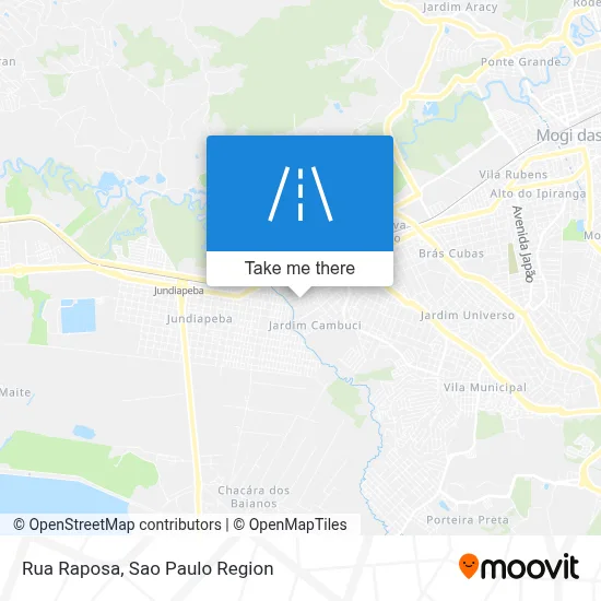 Rua Raposa map