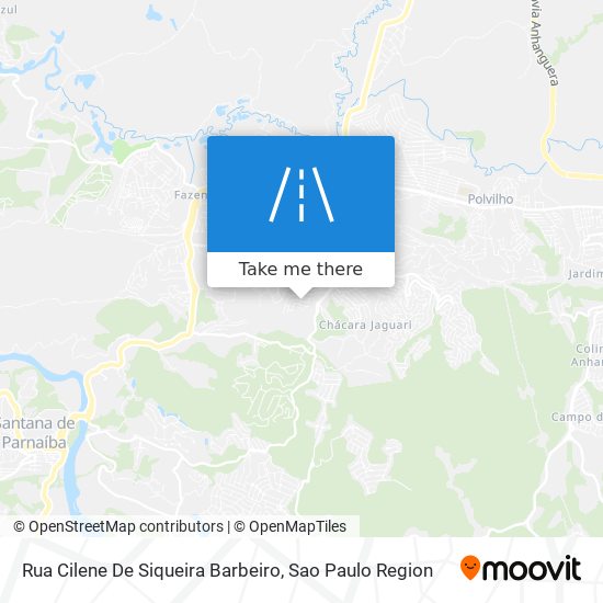 Mapa Rua Cilene De Siqueira Barbeiro