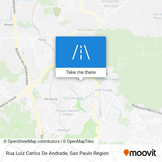 Rua Luiz Carlos De Andrade map